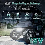 LED golf cart headlights